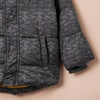 Amazon Essentials Babies, Toddlers, and Boys’ Heavyweight Hooded Puffer Jacket(Charcoal Heather)