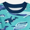 Amazon Essentials Babies, Toddlers and Boys’ Snug-Fit Cotton Rib Pajama Sleepwear Sets, Multipacks(Under the Sea)