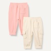 Amazon Essentials Baby Boys’ Cargo Joggers(Beige/Peach)