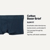 Amazon Essentials Boys’ Cotton Jersey Boxer Brief Underwear(Grey/ Red/ Navy)