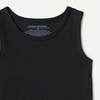 Amazon Essentials Boys’ Cotton Jersey Tank Top Undershirt(Black)