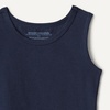 Amazon Essentials Boys’ Cotton Jersey Tank Top Undershirt(Light Blue / Navy / Light Grey Heather)