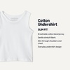 Amazon Essentials Boys’ Cotton Jersey Tank Top Undershirt(White)