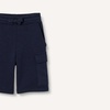 Amazon Essentials Boys’ French Terry Cargo Sweat Shorts, Lounge(Navy)