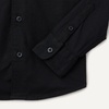 Amazon Essentials Boys Long Sleeve Oxford Button Down Shirt(Black)