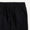 Amazon Essentials Boys’ Pull on Cargo Pants(Black)