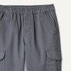 Amazon Essentials Boys’ Pull on Cargo Pants(Iron Grey)