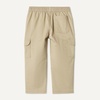 Amazon Essentials Boys’ Pull on Cargo Pants(Khaki Tan)
