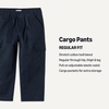 Amazon Essentials Boys’ Pull on Cargo Pants(Navy)