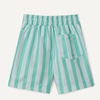 Amazon Essentials Boy’s Quick Dry Swimming Board Shorts Swim Trunks(Bright Mint Green Stripe)