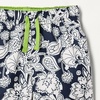 Amazon Essentials Boy’s Quick Dry Swimming Board Shorts Swim Trunks(Navy Folk Floral)