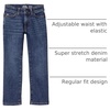 Amazon Essentials Boys’ Regular Straight-Fit Jeans(Medium Wash)