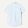 Amazon Essentials Boys’ Short Sleeve Oxford Shirt(Light Blue)