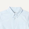 Amazon Essentials Boys’ Short Sleeve Oxford Shirt(Light Blue)