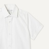 Amazon Essentials Boys’ Short Sleeve Poplin Shirt(Bright White)