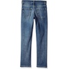 Amazon Essentials Boys’ Slim Fit Stretch Denim Straight Leg Jeans(Light Wash)