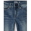 Amazon Essentials Boys’ Slim Fit Stretch Denim Straight Leg Jeans(Light Wash)