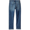 Amazon Essentials Boys’ Slim Fit Stretch Denim Straight Leg Jeans(Medium Wash)