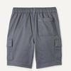 Amazon Essentials Boys’ Stretch Pull On Cargo Shorts(Iron Grey)