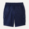 Amazon Essentials Boys’ Stretch Pull On Cargo Shorts(Navy)
