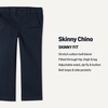 Amazon Essentials Boys’ Stretch Skinny Fit Chino Pants(Navy)