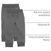 Amazon Essentials Boys and Toddlers’ Fleece Jogger Sweatpants with Elastic Waist and Drawstring, Multipacks(Charcoal Heather)