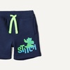 Amazon Essentials Boys and Toddlers’ French Terry Knit Shorts, Pack of 3(Stitch)