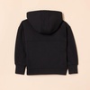Amazon Essentials Boys and Toddlers’ Full-Zip Hoodie, Relaxed-fit, Active Sweatshirt(Black)