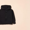 Amazon Essentials Boys and Toddlers’ Full-Zip Hoodie, Relaxed-fit, Active Sweatshirt(Black)