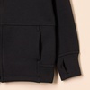 Amazon Essentials Boys and Toddlers’ Full-Zip Hoodie, Relaxed-fit, Active Sweatshirt(Black)