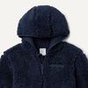 Amazon Essentials Boys and Toddlers’ Half Zip Sherpa Hoodie Sweatshirt with Kangaroo Pocket(Navy)