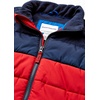 Amazon Essentials Boys and Toddlers’ Heavyweight Full Zip Outerwear Puffer Vest(Navy Red Color Block)