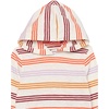 Amazon Essentials Boys and Toddlers’ Lightweight Long-Sleeve Hooded T-Shirt, Pack of 2(Beige Stripe/Orange)