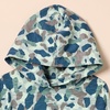 Amazon Essentials Boys and Toddlers’ Lightweight Long-Sleeve Hooded T-Shirt, Pack of 2(Teal Blue  Camo)