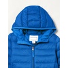 Amazon Essentials Boys and Toddlers’ Lightweight Water-Resistant Packable Hooded Insulated Puffer Jacket(Blue)