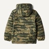 Amazon Essentials Boys and Toddlers’ Lightweight Water-Resistant Packable Hooded Insulated Puffer Jacket(Camo Print)