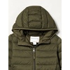 Amazon Essentials Boys and Toddlers’ Lightweight Water-Resistant Packable Hooded Insulated Puffer Jacket(Dark Olive)