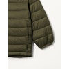 Amazon Essentials Boys and Toddlers’ Lightweight Water-Resistant Packable Hooded Insulated Puffer Jacket(Dark Olive)
