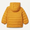 Amazon Essentials Boys and Toddlers’ Lightweight Water-Resistant Packable Hooded Insulated Puffer Jacket(Golden Yellow)