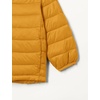 Amazon Essentials Boys and Toddlers’ Lightweight Water-Resistant Packable Hooded Insulated Puffer Jacket(Golden Yellow)