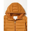 Amazon Essentials Boys and Toddlers’ Lightweight Water-Resistant Packable Hooded Insulated Puffer Jacket(Light Brown)
