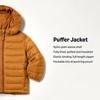 Amazon Essentials Boys and Toddlers’ Lightweight Water-Resistant Packable Hooded Insulated Puffer Jacket(Light Brown)
