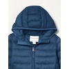 Amazon Essentials Boys and Toddlers’ Lightweight Water-Resistant Packable Hooded Insulated Puffer Jacket(Navy)