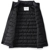 Amazon Essentials Boys and Toddlers’ Lightweight Water-Resistant Packable Hooded Puffer Vest(Black)