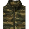 Amazon Essentials Boys and Toddlers’ Lightweight Water-Resistant Packable Hooded Puffer Vest(Green Camo)
