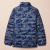 Amazon Essentials Boys and Toddlers’ Lightweight Water-Resistant Packable Puffer Jacket(Blue Camo)