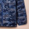 Amazon Essentials Boys and Toddlers’ Lightweight Water-Resistant Packable Puffer Jacket(Blue Camo)