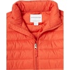 Amazon Essentials Boys and Toddlers’ Lightweight Water-Resistant Packable Puffer Jacket(Burnt Orange)