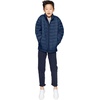 Amazon Essentials Boys and Toddlers’ Lightweight Water-Resistant Packable Puffer Jacket(Navy)