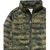 Amazon Essentials Boys and Toddlers’ Lightweight Water-Resistant Packable Puffer Jacket(Olive Camo)